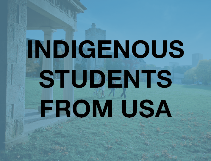 Indigenous students from the US